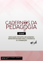 Lançamento de Dossiê - Educação Infantil em questão: especificidades para a docência e a formação